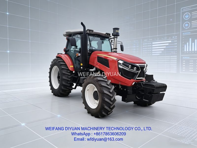 120HP Chinese Heavy Duty Farm Tractor