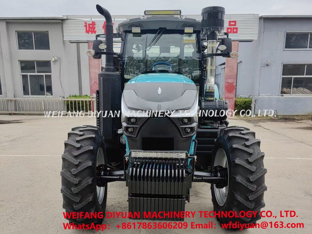 4WD Agricultural Tractor with Disc Plow