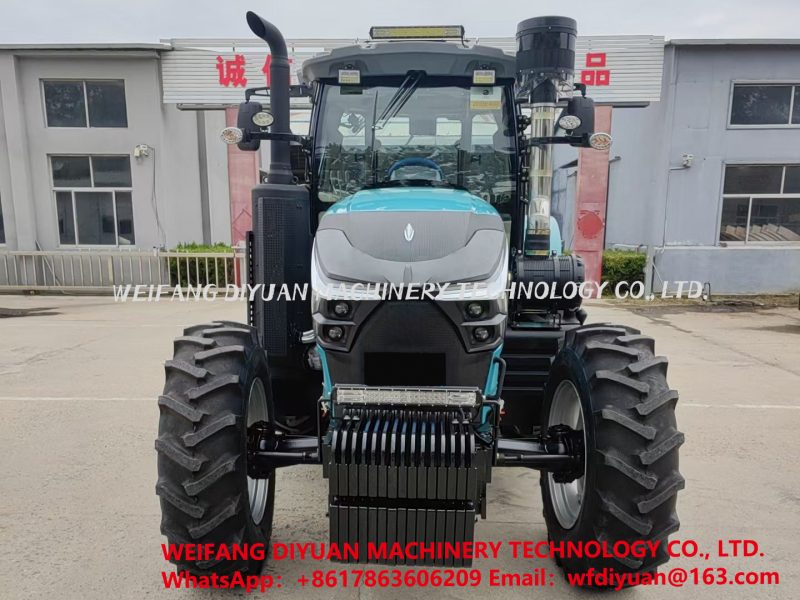 4WD Agricultural Tractor with Disc Plow