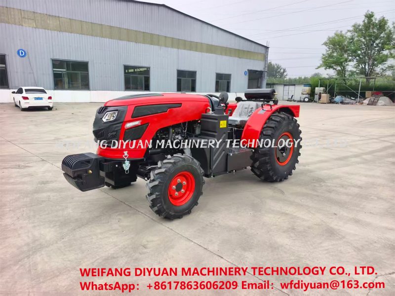 4WD Agricultural Tractor with Disc Plow