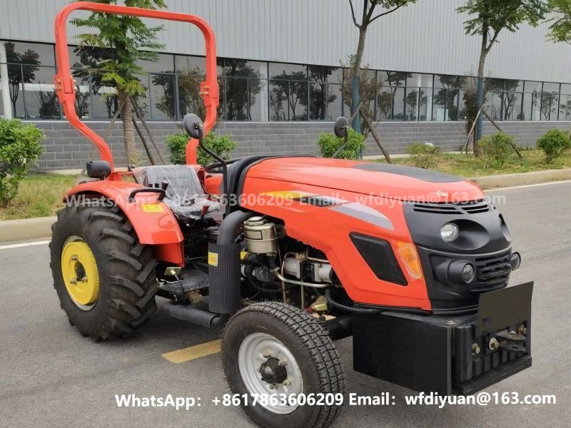 Chinese Farm Tractor with Agricultural Implements