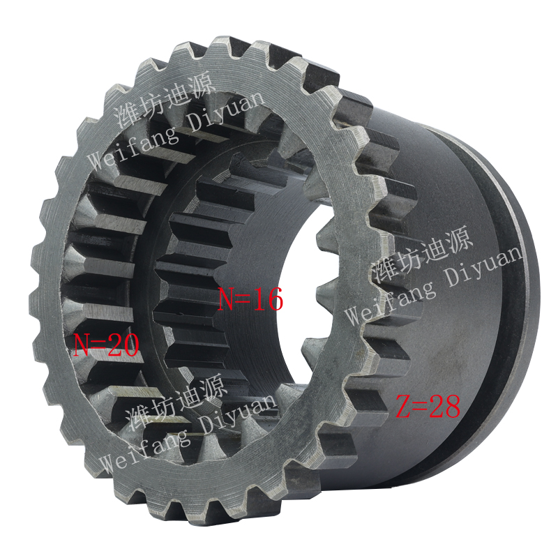 For LOVOL tractor and harvester parts FT700.37B.150 Second shaft transmission gear sleeve