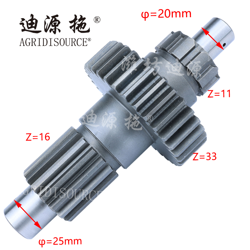 For LOVOL tractor and harvester parts   TA700.372G-01a Gear Shaft