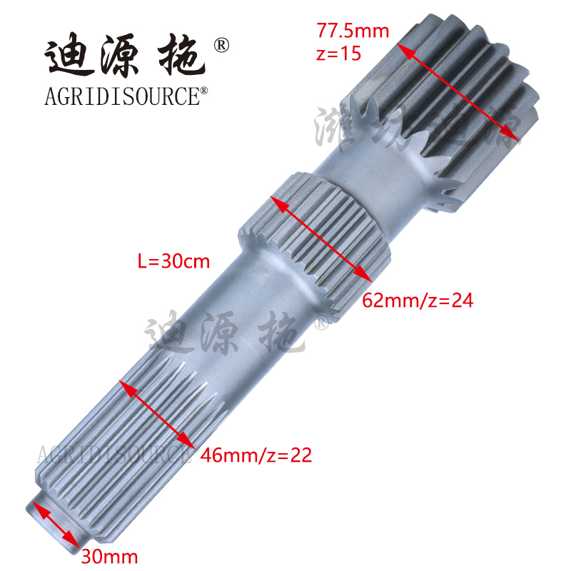 For LOVOL tractor and harvester parts  TC05392030001 Right half axis