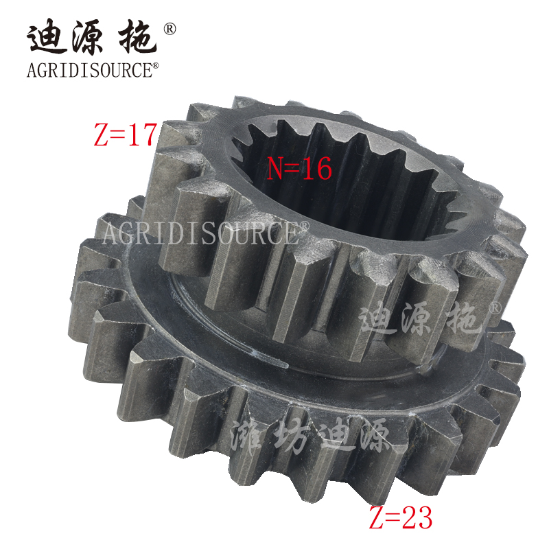 For LOVOL tractor and harvester parts TE300.371-05Ⅰ-Ⅱ gear for sliding mechanism