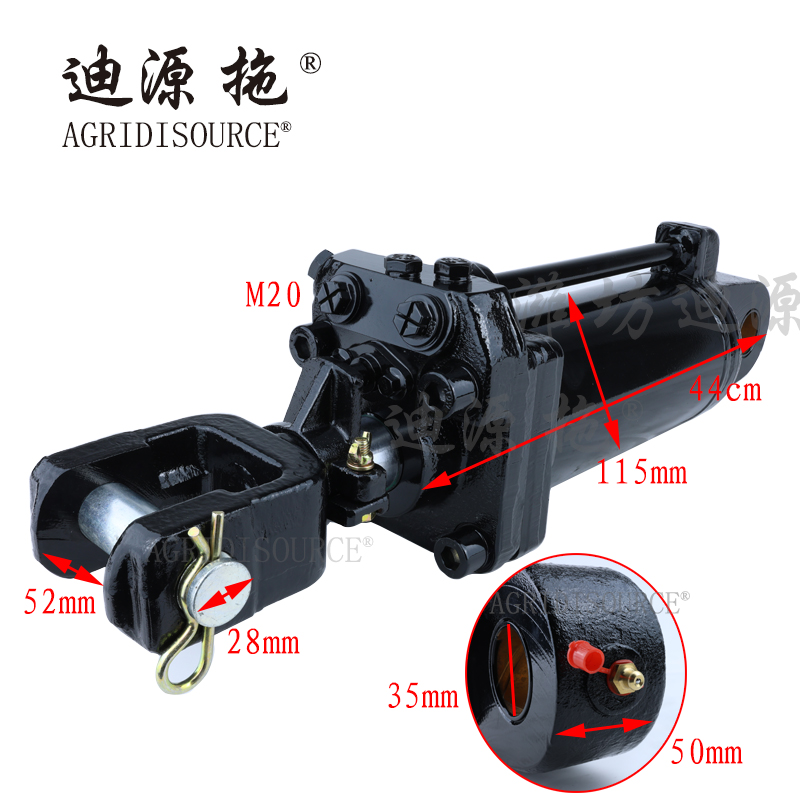 For LOVOL tractor and harvester parts TG1204.551.1 Hydraulic Cylinder Assembly