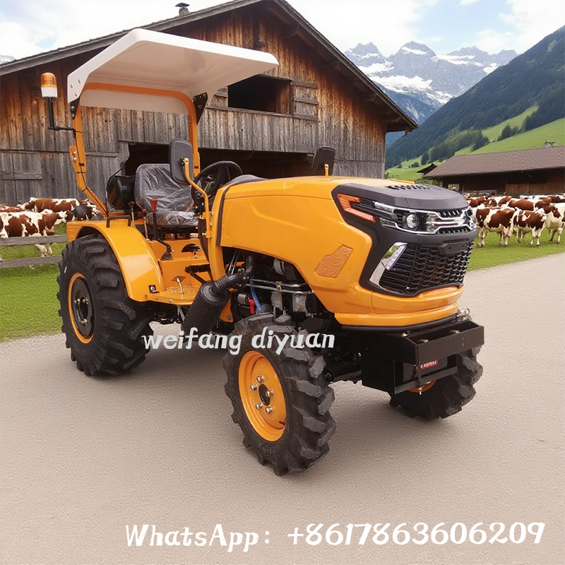 Chinese Farm Tractor with 4 Wheel Drive