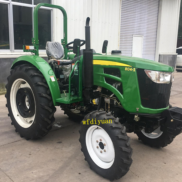 DY804-1 80HP 4WD Wheeled Tractor for Agricultural Farming
