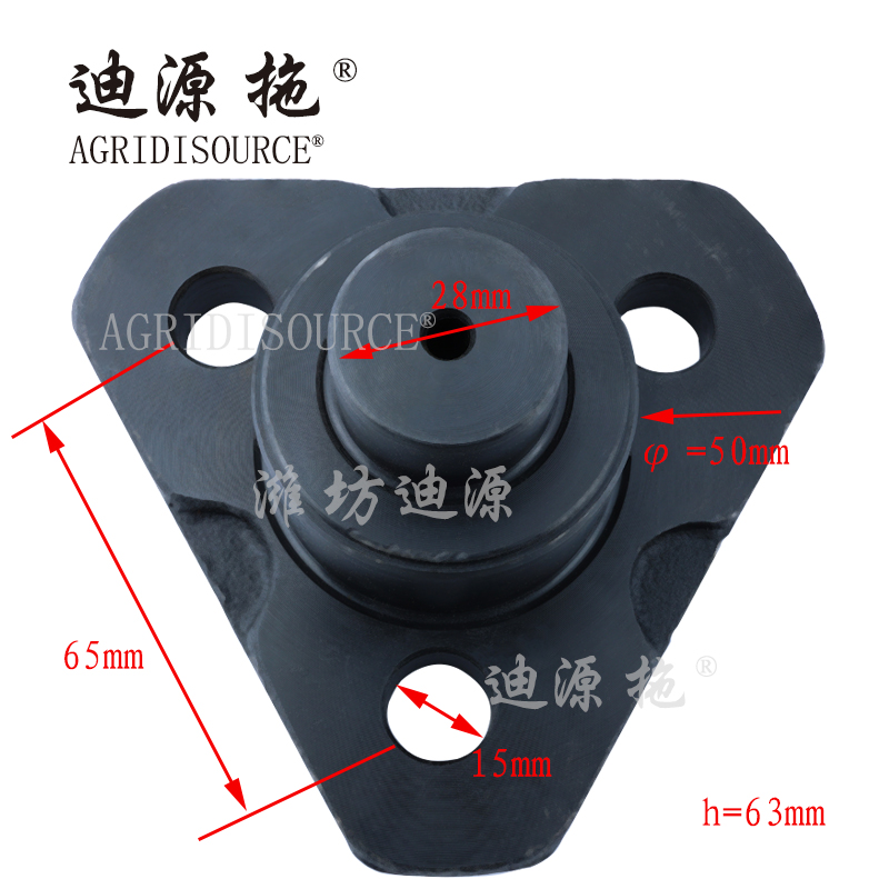 AGRIDISOURCE QJ1254.31.141A Lower Steering Shaft For LOVOL Tractor Spare Parts